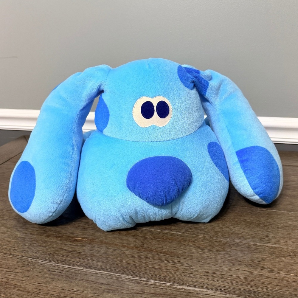Vintage 1998 Tyco Blues Clues Plush Blue Dog Interactive Nickelodeon
